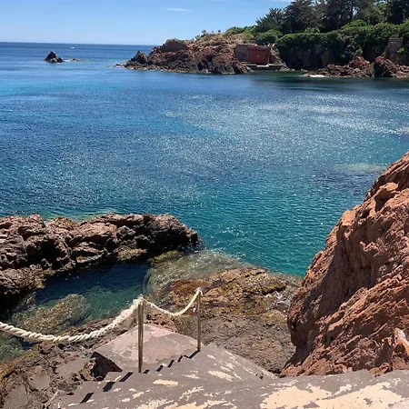 Apartmán Grand Terrasse Vue Pieds Dans L'eau Piscine *